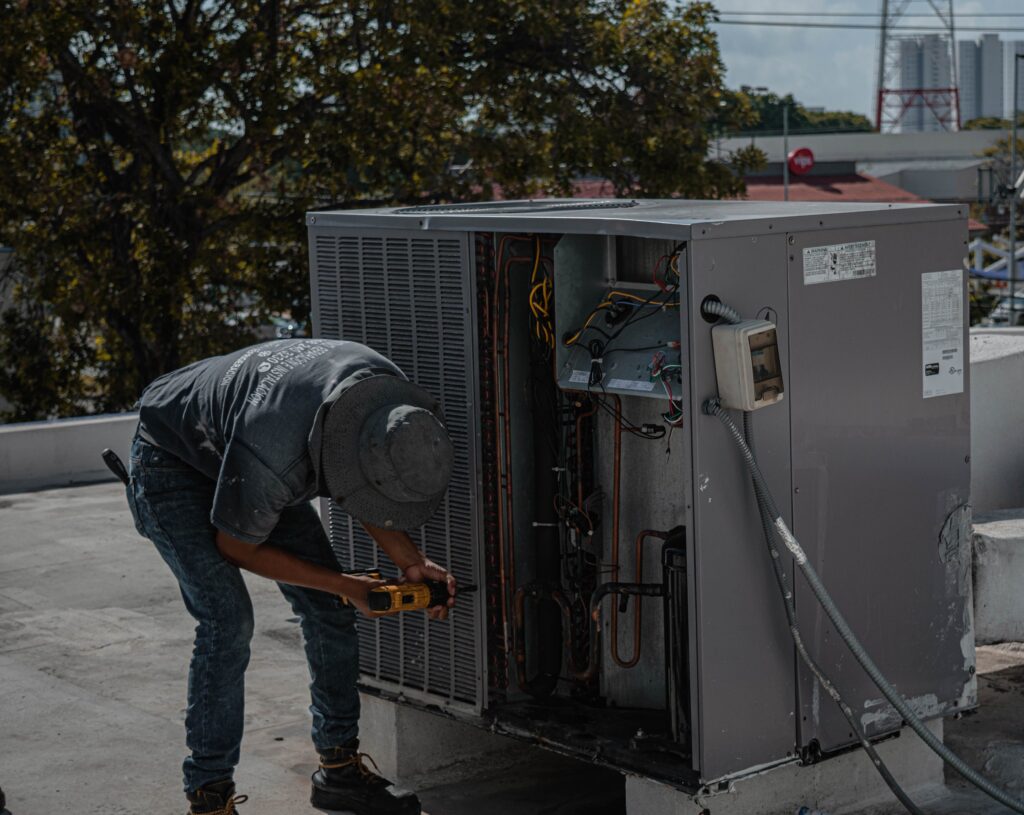 Central AC Maintenance in Hittin